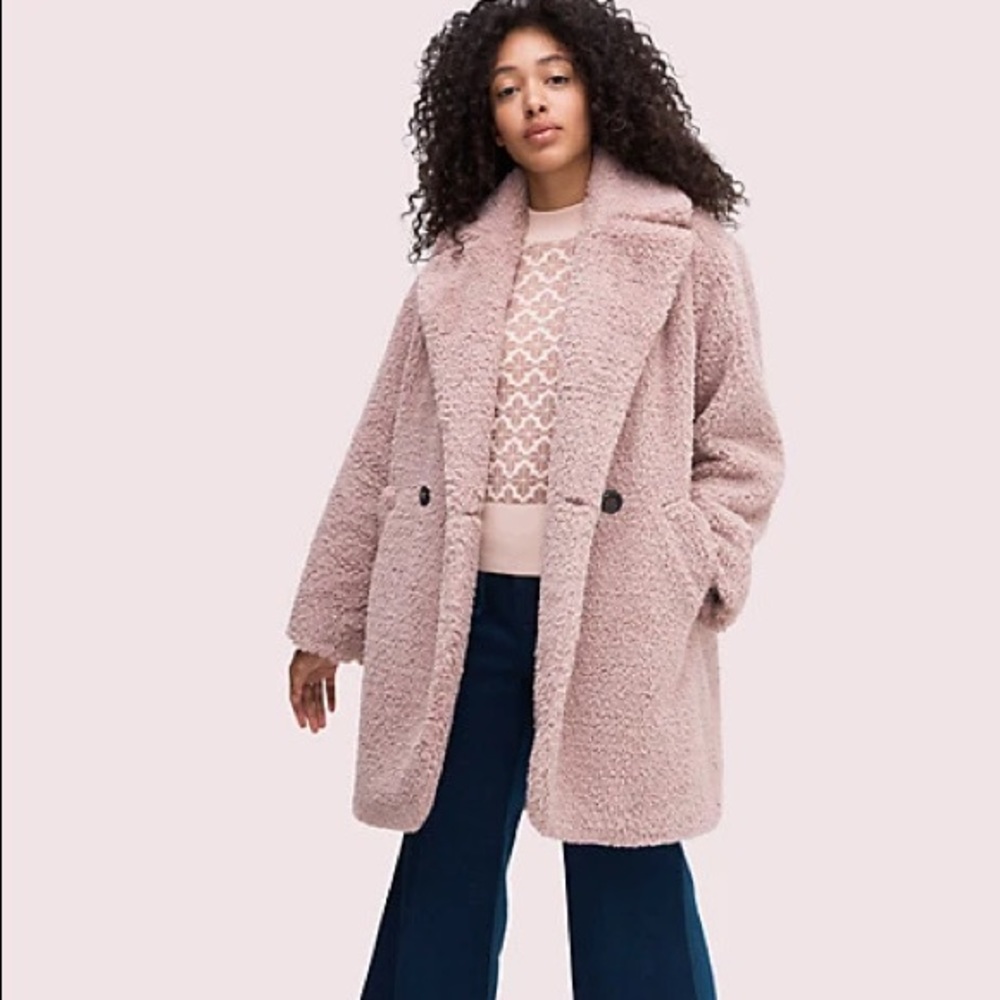 NWT Kate Spade Teddy Coat